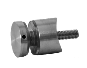 Svorka bodová, na ø42.4mm, sklo 6-12mm, brúsená AISI304 - slide 0