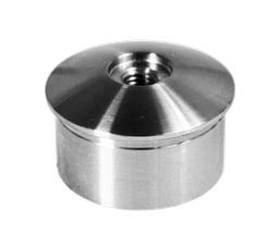 Spodek držáku madla, ø42.4mm, M8, broušená AISI304