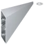 Poškodený Al profil 108 x 16 x 6000 mm, bez povrchovej úpravy