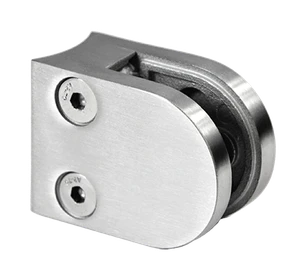 Svorka na trubku ø48.3mm, sklo 6-10.76mm, brúsená AISI304 - slide 0