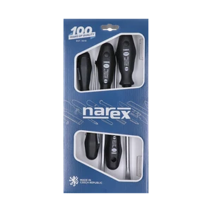 Sada profi šroubováků 5 dílná, výrobce NAREX, 3,0 x 75, 4,0 x 100, 5,5 x 125, 8,0 x 175, 10 x 200 - slide 0