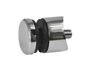 Svorka bodová, na ø42.4mm, sklo 6-12mm, leštená AISI304 - slide 0