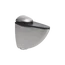 ZAMAK Podpera pre sklenené police (40x22x40) pre sklo 5-10mm, materiál: zliatina AL/ZN