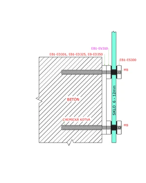 prechod na vymedzenie vzdialenosti, ø 30mm /ø 8mm /L: 10mm, brúsená nerez K320 /AISI304, bal: 1ks - slide 2