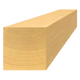 dřevěný profil čtvercový (40x40mm / L: 2500mm) materiál: buk, broušený povrch, bez nátěru, balení: PVC fólie