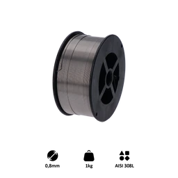 Svařovací drát /AISI 308L/0.8 mm, 1 kg, MIG-MAG nerez