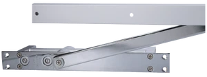 Skrytý hydraulický zavírač (230x33x57mm), max. délka dveří: 1200mm /max. váha dveří: 65kg, materiál: AL s povrchovou úpravou - šedá - slide 2