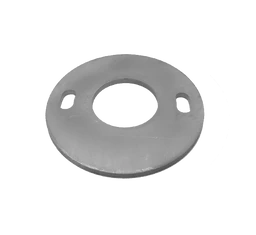 Kotviaca platňa (ø80x4mm) na trubku ø 33.7mm (otvor ø33.8mm), bez povrchovej úpravy /AISI304