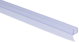 Plastové tesnenie na sklo 6mm, L-2200mm