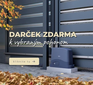 Jeseň plná odmien 🍂 Pohony KEY teraz s darčekmi navyše!