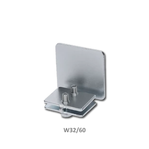 Pozinkovaná záslepka pro C-profil 60x60x4 mm samonosné brány - slide 1