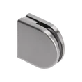 ZAMAK brúsena svorka skla plochá (56x53x23mm), pre sklo 8-10mm, balenie obsahuje gumičky, materiál: zliatina AL/ZN, skorka sa priamo úmerne zväčšuje so šírkou skla - slide 0