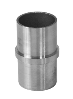 Spojka priama na trubku ø42.4mm, brúsená nerez AISI316