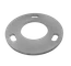 Kotvící plotna (ø 100mm) na trubku ø 48.3mm (otvor ø48.4mm), bez povrchové úpravy /AISI304