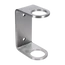 Navárací úchyt na bočné kotvenie stĺpu ø 42.4mm, (kotviaca platňa 130x60x6mm), brúsená nerez K320 /AISI304