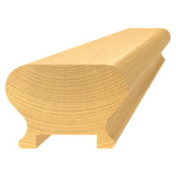 drevený profil (62x43mm /L:3000mm), materiál: buk, brúsený povrch bez náteru, balenie: PVC fólia, priebežný materiál