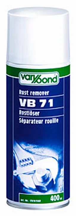 VARYBOND VB71 penetračný olej (400ml). Odstraňuje hrdzu a chráni proti korózii. Uvoľňuje zatuhnuté závity a spoje.