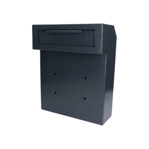 schránka poštová (380x305x150mm), hrúbka 1.5mm), max. formát listu: A4, farba: RAL 7016 Antracit - slide 2