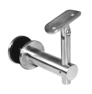 Držák madla ø42.4mm s kloubem, broušená nerez AISI304 - slide 0