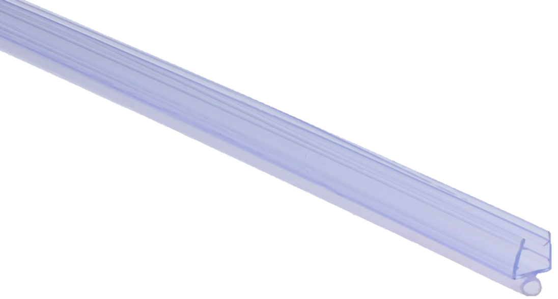 Plastové těsnění na sklo 8mm, L-2200mm