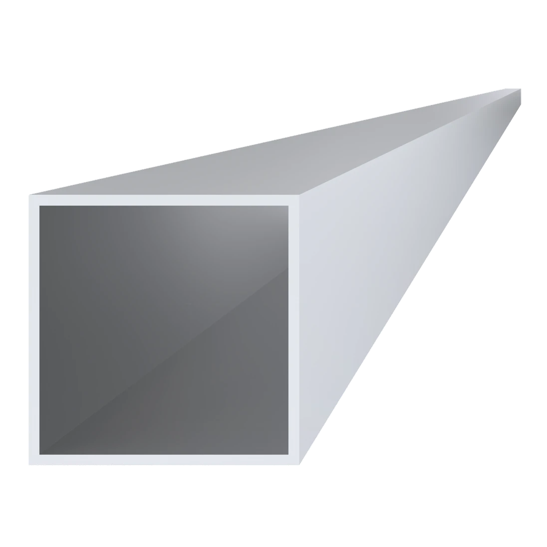 Jekl 100 x 100 x 3 x 6000 mm, hliník bez povrchové úpravy