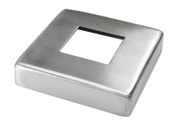 Kryt desky 96x96mm, broušená nerez AISI304