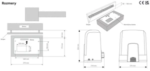 LiftMaster sada pro posuvnou bránu do 600kg - slide 2