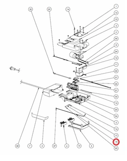 850SLED000A00 18LED pásik, neutrálna biela, IP20, pre HALO 700 a 1000