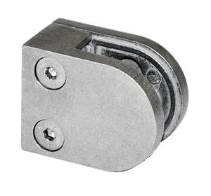 ZAMAK svorka plochá, sklo 6-10.76mm, bez povrchovej úpravy - slide 0