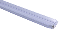 Plastové tesnenia magnetické, sklo 8mm, 135°, L-2200mm