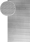 Plech oceľový pozinkovaný DX51D, rozmer 2000x1000x1,2mm +/- 0.5%, lisovaný vzor - BUBLINKA, 3D efekt - slide 0
