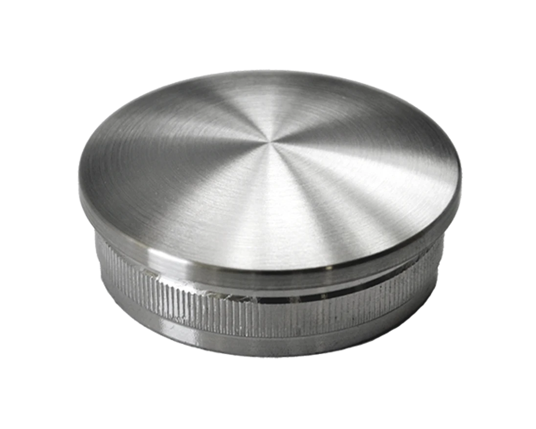 Ukončenie na trubku ø42.4mm, brúsená nerez AISI316
