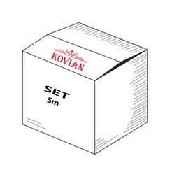 5m set pre 12mm sklo, ku AL profilom