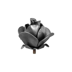 ruža puk 60x60mm, hrúbka 1,5mm, so závitom M6 - slide 0