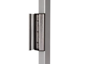 LOCINOX® SAKL QF dorazová lišta pro křídlové vrata, pro kruhový profil Ø40 až Ø60 mm, volitelná barva RAL - slide 2