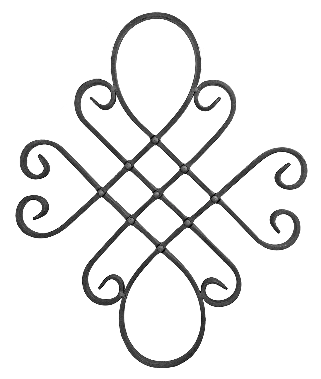 Ornament  400x410 mm, 16x8 mm