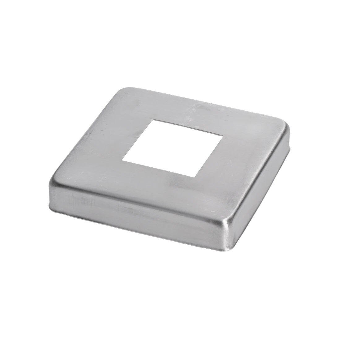 Kryt platne (100x100mm), otvor:40.5x40.5mm, brúsená nerez K320 /AISI304