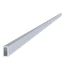 hliníkový jokel 20x10x1.5mm, dĺžka 6000 mm, materiál EN AW-6060 T66, prírodný hliník bez povrchovej úpravy, cena za kus