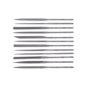 12 dílná sada jehlových pilníků, délka 140mm, sek 2 - slide 1