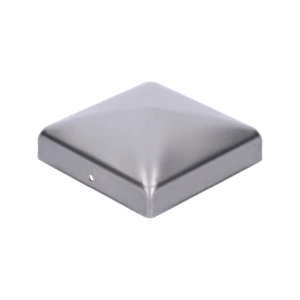Stříška lisovaná plechová 80x80x1mm, bez povrchové úpravy - slide 0
