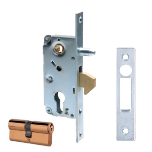 Hákový zámek na posuvnou bránu, rozteč 72 mm + VL60 - slide 0