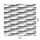 ťahokov Al, kosoštvorcové oko: 44x12mm, mostík: 5mm (1500x1000x2mm), orientácia oka: rozmer oka 44mm je rovnobežná s rozmerom tabule 1500mm