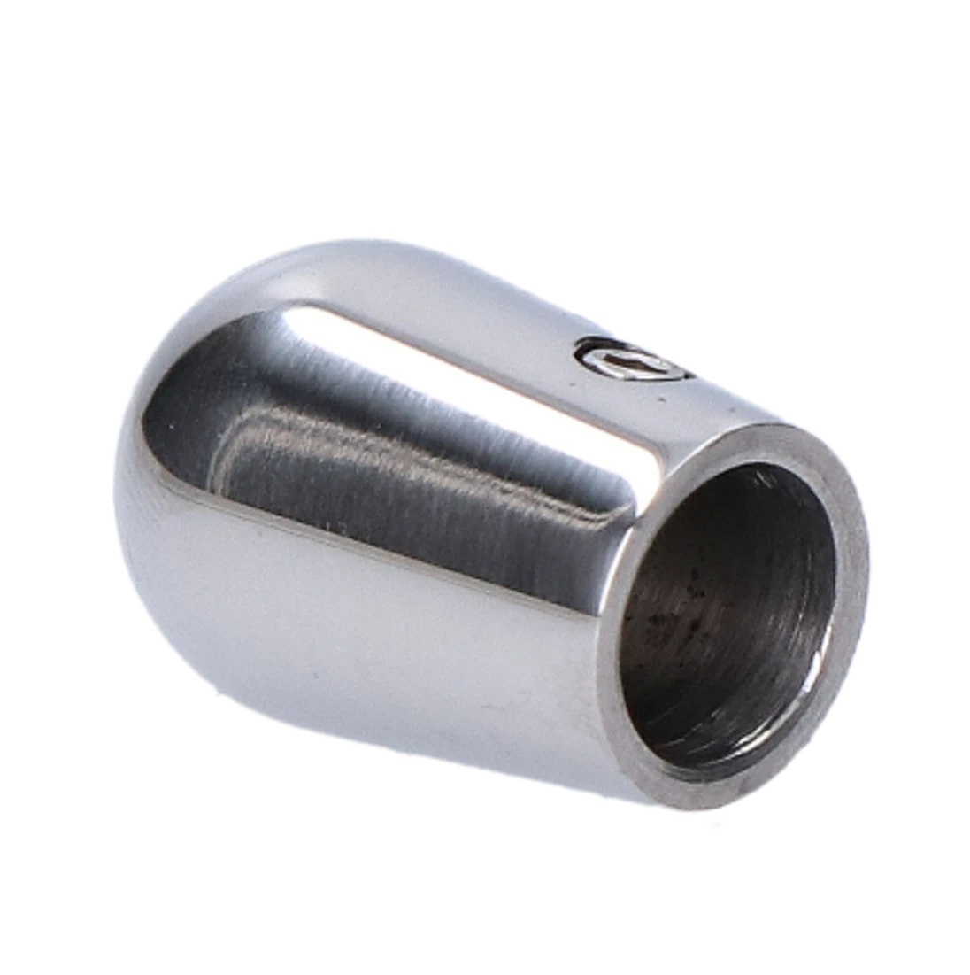 Ukončenie ø20mm na trubku ø12mm, leštená nerez AISI304