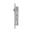 Zámek vložkový, hloubka 35 mm, rozteč 90 mm, oboustranný, poniklovaná přední lišta