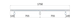 madlo 1750mm /leštená nerez /AISI304, set:3ks úchyt, madlo ø 42.4mm s ukončením