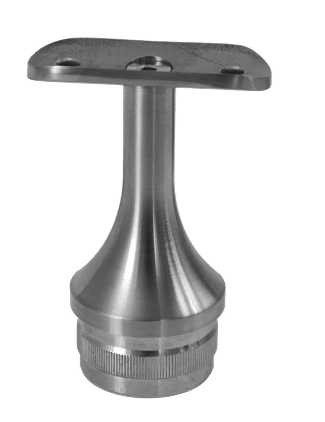 Držák madla pevný na trubku ø42.4mm, broušená AISI304