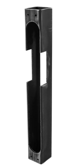 Dorazová kazeta pravá / levá pro elektrický zámek EZ332 (260x30x30 mm), nezinkovaná, vhodná k přivaření - slide 0