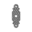 štít s otvormi 103x36x3mm