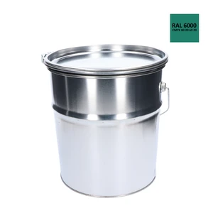 Barba antikorozní polomatná na zinek 10 kg - zelená patina - slide 0