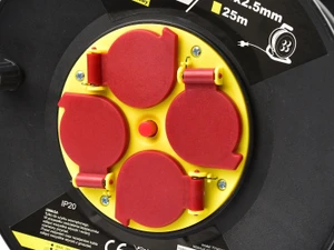bubnová predlžovačka 3x2.5mm, 25m - slide 2